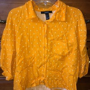 Forever 21 Button-Up Blouse